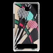 Coque Sony Xperia E1 Cible et fléchettes