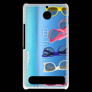 Coque Sony Xperia E1 Lunettes en vacances