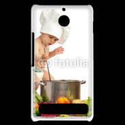 Coque Sony Xperia E1 Bébé chef cuisinier