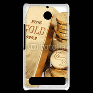 Coque Sony Xperia E1 Lingot et pièces d'or