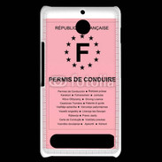 Coque Sony Xperia E1 Permis de conduire