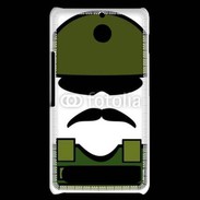 Coque Sony Xperia E1 Moustache militaire