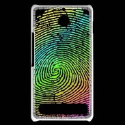 Coque Sony Xperia E1 Empreintes digitales de couleur