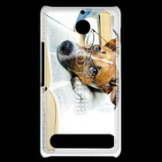 Coque Sony Xperia E1 Chien littéraire