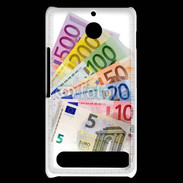 Coque Sony Xperia E1 Eventail de billet de bnaque
