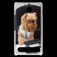 Coque Sony Xperia E1 Chien informaticien
