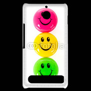 Coque Sony Xperia E1 Smiley colorés 10