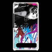 Coque Sony Xperia E1 Graffiti style femme
