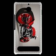 Coque Sony Xperia E1 Moto customisée 1