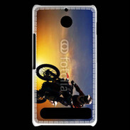 Coque Sony Xperia E1 Motocross et soleil
