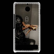 Coque Sony Xperia E1 Femme sexy moto 3