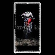 Coque Sony Xperia E1 Moto cross la nuit 15