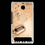 Coque Sony Xperia E1 Dirty music background