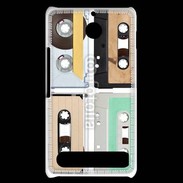 Coque Sony Xperia E1 Music audio tape vintage