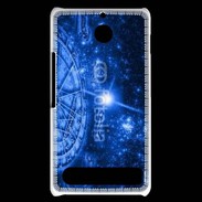 Coque Sony Xperia E1 Astrologie bleue