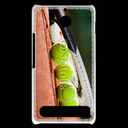 Coque Sony Xperia E1 Raquette de tennis
