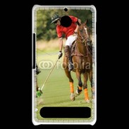 Coque Sony Xperia E1 Joueur de Polo