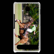 Coque Sony Xperia E1 Joueur de polo