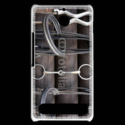 Coque Sony Xperia E1 Equipement de cheval