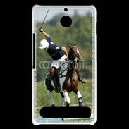 Coque Sony Xperia E1 Joueur de Polo 2