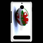 Coque Sony Xperia E1 Ballon de rugby Pays de Galles