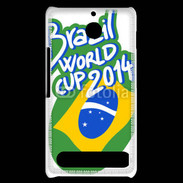 Coque Sony Xperia E1 Coupe du monde Brésil 2
