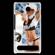 Coque Sony Xperia E1 Charme et snowboard