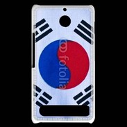 Coque Sony Xperia E1 Drapeau Corée du Sud
