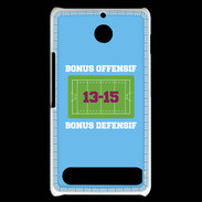 Coque Sony Xperia E1 Bonus Offensif-Défensif Bleu