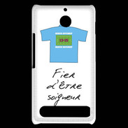 Coque Sony Xperia E1 Soigneur Bonus offensif-défensif Blanc 2