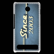 Coque Sony Xperia E1 Since 2003 Bleu