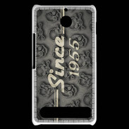 Coque Sony Xperia E1 Since crane gris 1955