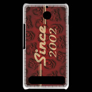 Coque Sony Xperia E1 Since crane rouge 2002