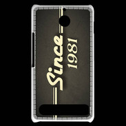 Coque Sony Xperia E1 Since 1981 gris
