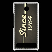 Coque Sony Xperia E1 Since 1984 gris