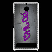 Coque Sony Xperia E1 Chloé Tag