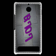 Coque Sony Xperia E1 Lola Tag