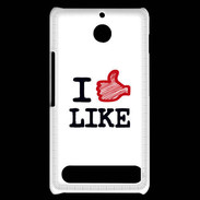 Coque Sony Xperia E1 I love Like
