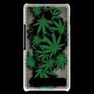 Coque Sony Xperia E1 Feuilles de cannabis 50