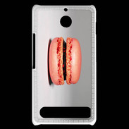 Coque Sony Xperia E1 Macaron orange PR