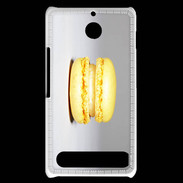 Coque Sony Xperia E1 Macaron vanille PR