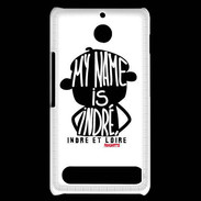 Coque Sony Xperia E1 Adishatz Humour Indre et Loire
