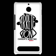 Coque Sony Xperia E1 Adishatz Humour Charente Maritime