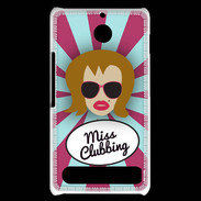 Coque Sony Xperia E1 Miss Clubbing Rousse