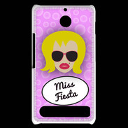 Coque Sony Xperia E1 Miss Fiesta Blonde
