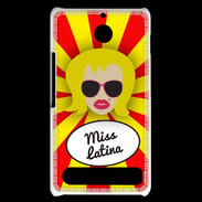Coque Sony Xperia E1 Miss Latina Blonde