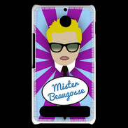 Coque Sony Xperia E1 Mister Beau gosse Blond