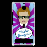 Coque Sony Xperia E1 Mister Beau gosse Roux