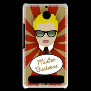 Coque Sony Xperia E1 Mister Business Blond