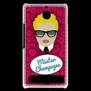 Coque Sony Xperia E1 Mister Champagne Blond